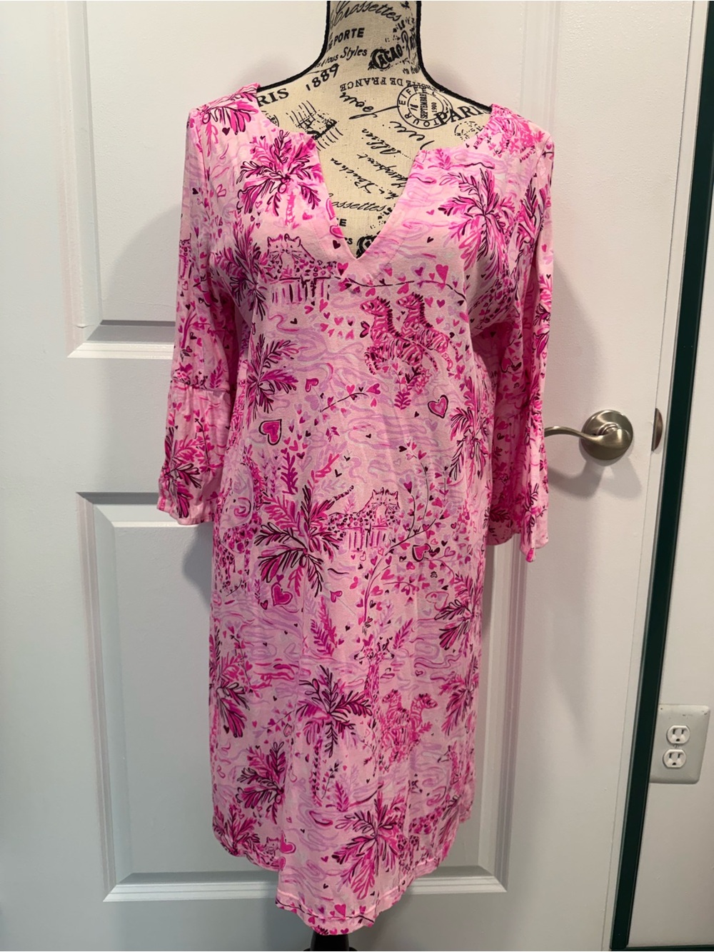 Lilly Pulitzer Boutique Exclusive Key West Valentine’s Giraffe Zebra Leopard